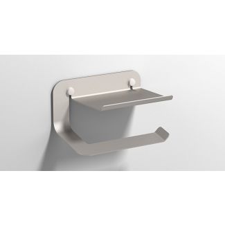 Portarollos repisa quick Aluminio Cepillado