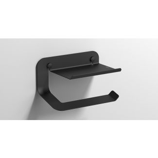 Portarollos repisa quick Negro